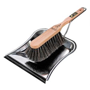 Kehrgarnitur Peggy-Perfect Naturhaar, mit Naturhaarborsten