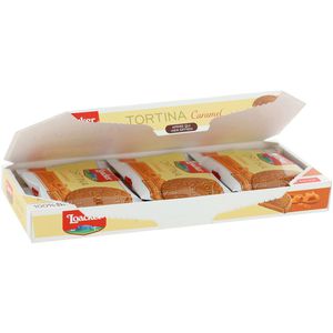Produktbild für Waffeln Loacker Tortina Caramel, Waffeltörtchen