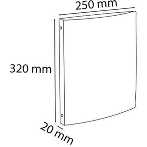 Produktbild für Ringbuch Exacompta 511999E Opak, A4