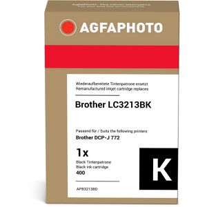 Produktbild für Tinte AgfaPhoto für Brother LC-3213BK