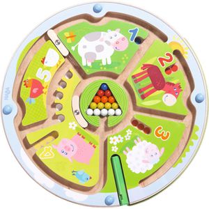 Produktbild für Motorikspielzeug Haba Magnetspiel Zahlenlabyrinth