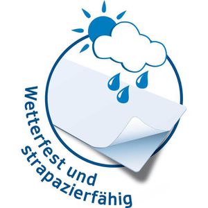Produktbild für Folienetiketten Herma 8694, transparent glänzend