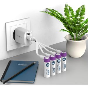 Produktbild für Akku Ansmann 1312-0036, 1,5 V, 1800 mAh