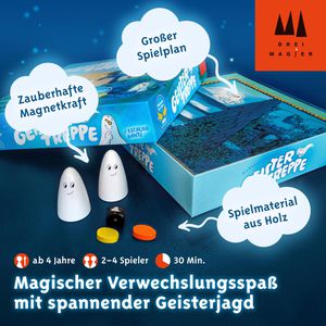 Produktbild für Brettspiel Drei-Magier 40811, Geistertreppe