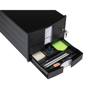 Produktbild für Schubladenbox Han 1018-13, Impuls, schwarz, A4