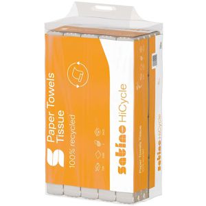 Produktbild für Papierhandtücher Satino HiCycle 278720, PT3, 2-lagig