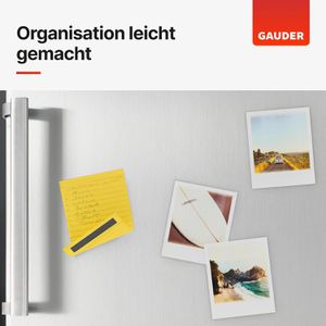 Produktbild für Magnetband Gauder schwarz, inkl. 2 Ersatzbänder