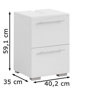 Produktbild für Waschbeckenunterschrank Schildmeyer Carlos 148464, stehend