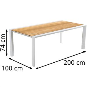 Produktbild für Gartentisch Garden-Pleasure VENICE, Kunststoff