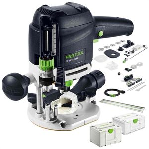 Oberfräse Festool OF 1010 REBQ-FS-Set, Netzbetrieb, 1010 W