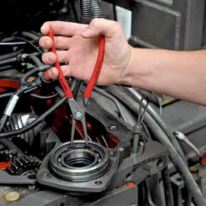 Produktbild für Sicherungsringzange Knipex 48 11 J1, Präzision