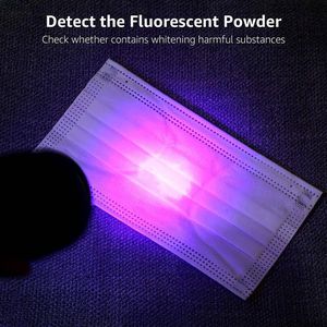 Produktbild für UV-Taschenlampe Lepro mit LED, 13 cm