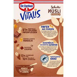 Produktbild für Müsli Dr.Oetker Vitalis Schokomüsli Klassisch
