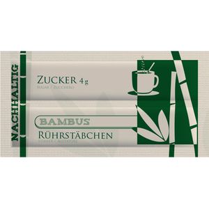 Produktbild für Zuckersticks Hellma mit Rührstäbchen,weißer Zucker
