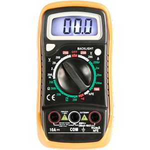 Produktbild für Multimeter McPower 1649216, M-730L, digital, RMS