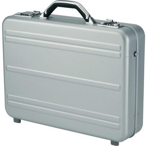 Produktbild für Aktenkoffer Alumaxx 45188 Mercato, silber, mit Laptopfach