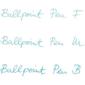 Produktbild für Kugelschreiberminen Montblanc 128219 Barbados Blue