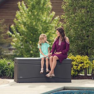 Produktbild für Gartenbox Lifetime XXL, aus Kunststoff
