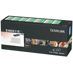 Produktbild für Toner Lexmark E460X11E Prebate, schwarz