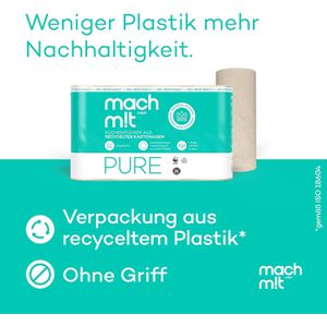 Produktbild für Küchenrolle Wepa Mach m!t PURE, Sparblatt, 3-lagig