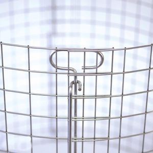 Produktbild für Komposter bellissa 99100, silber, aus Stahl