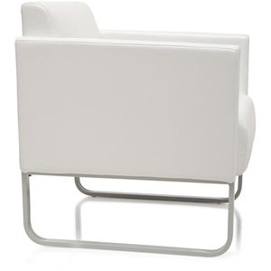 Produktbild für Loungesessel hJh-OFFICE ARUBA, 713321, weiß