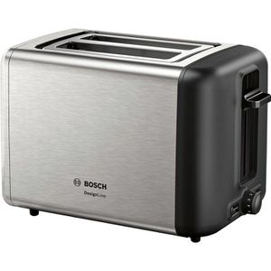 Produktbild für Toaster Bosch DesignLine TAT3P420DE, mit 6 Röststufen