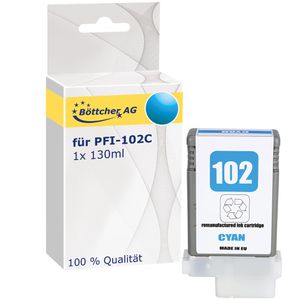 Tinte Böttcher-AG für Canon PFI-102C