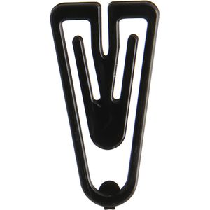 Büroklammern Laurel 0129-11, Plastiklips, 21mm