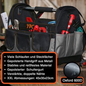 Produktbild für Werkzeugtasche YPC Pioneer, XXL, BG00005BKGY
