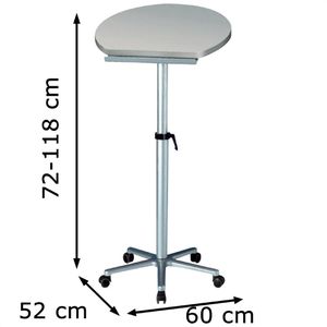 Produktbild für Stehpult Maul 9304182, aus Holz / Metall