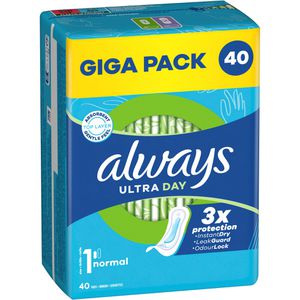 Produktbild für Damenbinden always Ultra Day Normal, Größe 1