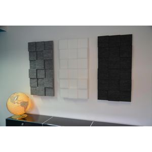 Produktbild für Akustikplatte Silenti CubeLevel, für Wand
