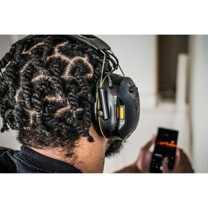 Produktbild für Kapselgehörschutz 3M WorkTunes Connect 90570E-1