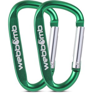 Karabinerhaken Webbomb 6657, Aluminium