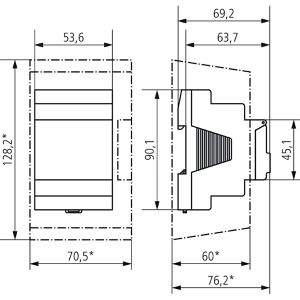 Produktbild für Zeitschaltuhr Theben TR 642 top3 BLE RC, digital