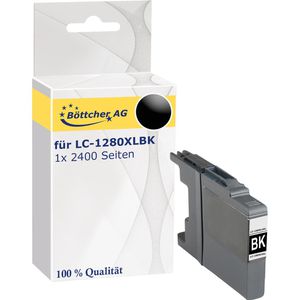 Produktbild für Tinte Böttcher-AG für Brother LC-1280XLBK