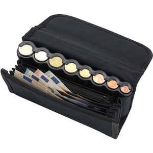 Produktbild für Kellner-Geldbörse HMF 48811-02, schwarz