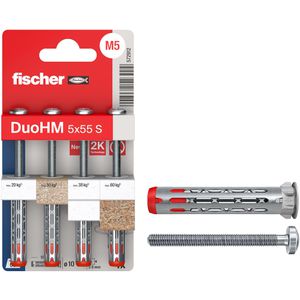 Dübel Fischer 572912 DuoHM 5 x 55 S PZ