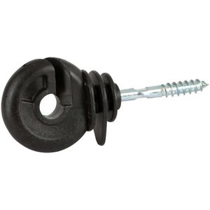 Produktbild für Isolatoren AKO Kompakt, mit Holzgewinde, Ringisolator