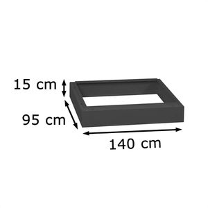 Produktbild für Sockel Lüllmann 565389, für Planschrank DIN A0