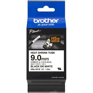 Produktbild für Schriftband Brother HSe-221E, 9mm