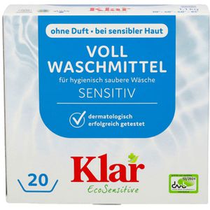 Produktbild für Waschmittel Klar EcoSensitive, Universal, vegan
