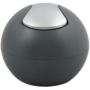 Produktbild für Mülleimer Spirella Bowl, 10.20375, grau matt