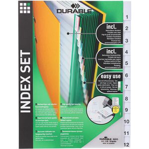 Produktbild für Register Durable 6810-19, A4, blanko
