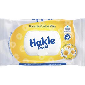 Feuchtes-Toilettenpapier Hakle Feucht, Kamille & Aloe Vera