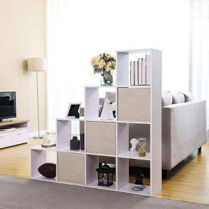 Produktbild für Bücherregal Vasagle LBC10WT, weiß