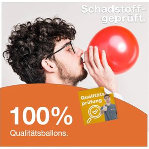 Produktbild für Luftballons TK-Gruppe rot