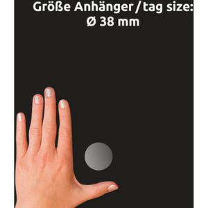 Produktbild für Verschlussetiketten Zweckform 51067, Ø 38mm