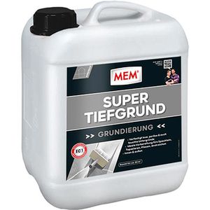 Tiefengrund MEM Super Tiefgrund, Acrylhaftgrund, 5 Liter